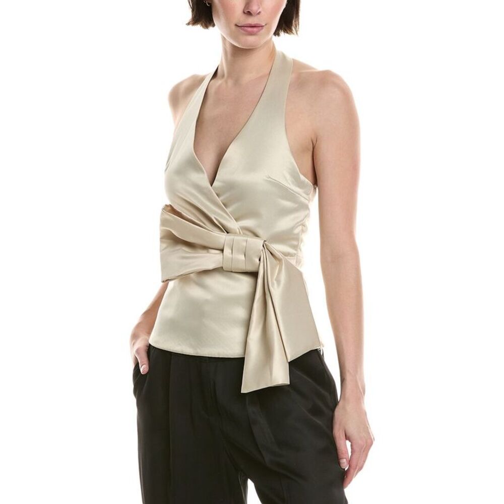Avantlook Womens Halter Top, Beige